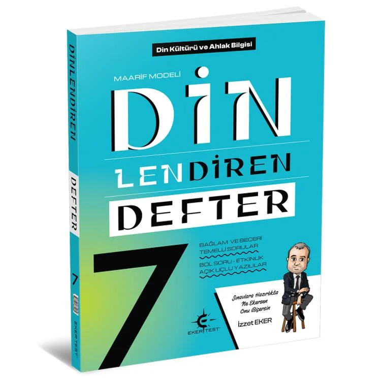EKERTEST 7.SINIF DİN KÜLTÜRÜ VE AHLAK BİLGİSİ DİNLENDİREN DEFTER