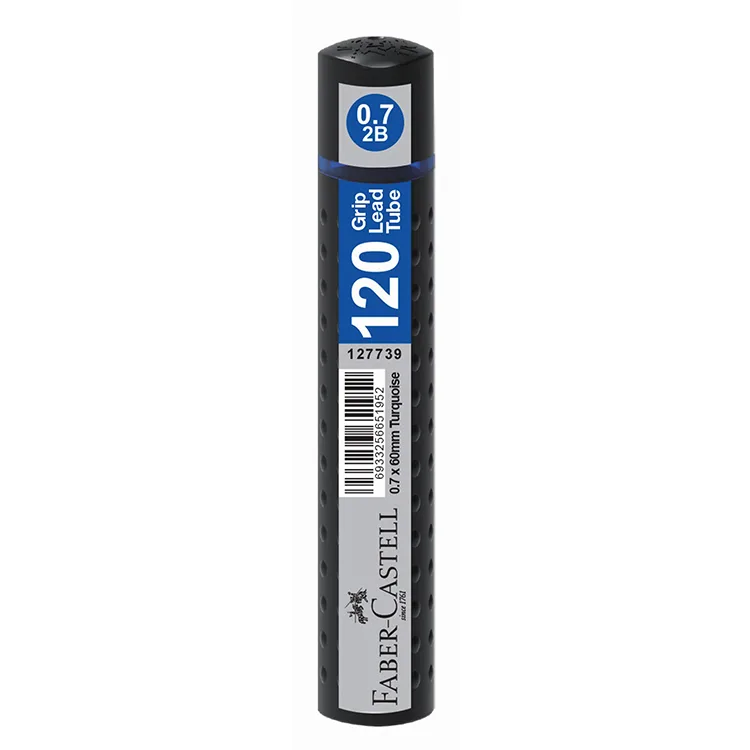 FABER CASTELL 120'Lİ MİN 0.7 2B 60mm UÇ SİYAH TÜP -127740
