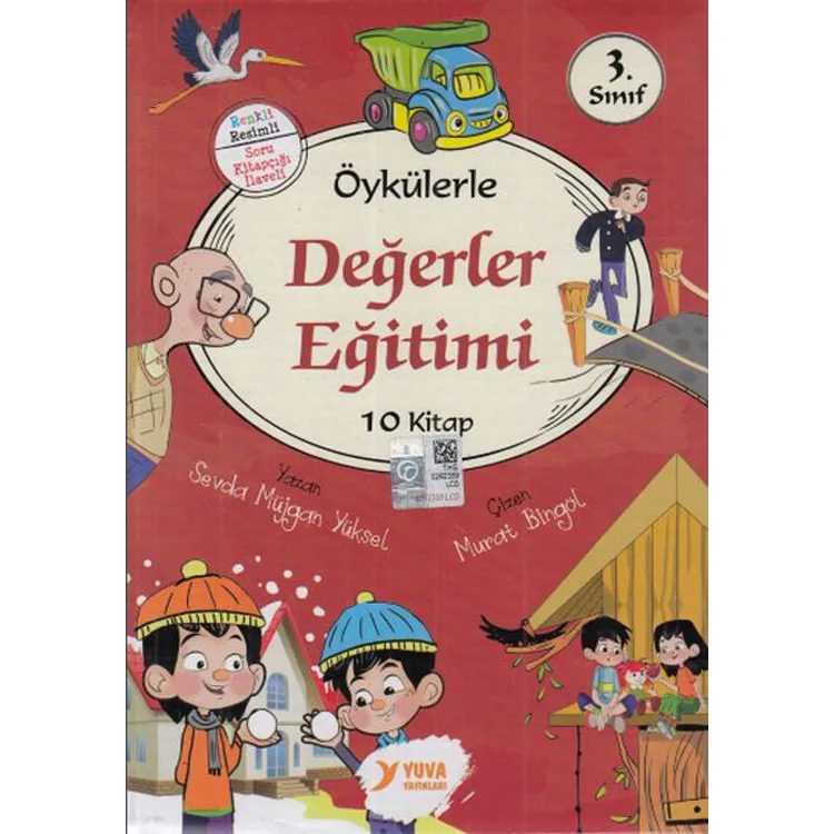 ÖYKÜLERLE DEĞERLER EĞİTİMİ 10 KİTAP (3. SINIFLAR İÇİN)