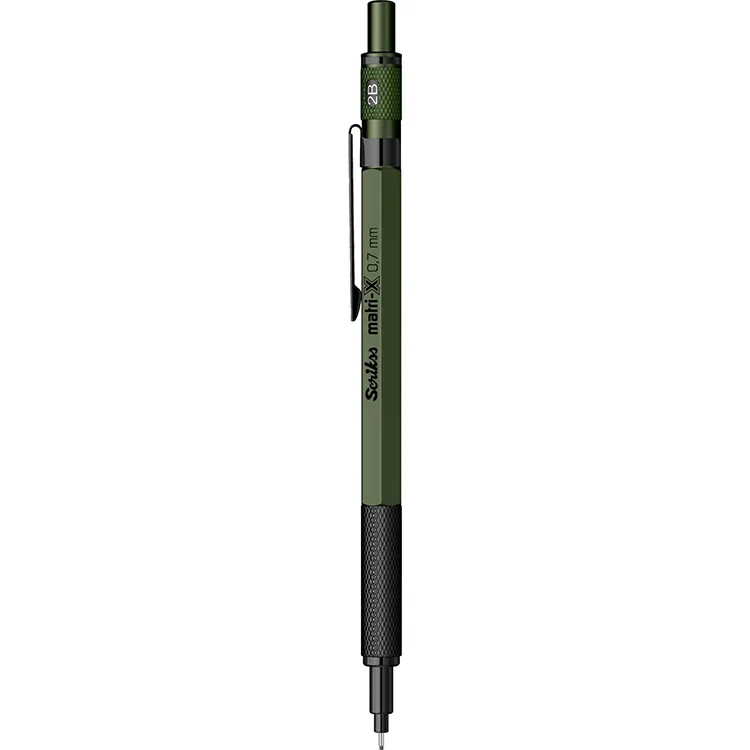 SCRIKSS MATRI-X VERSATİL KALEM 0.7 ŞEFFAF AMBALAJ HAKİ YEŞİL
