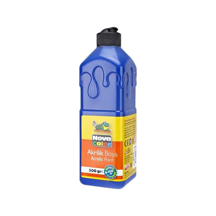 NOVA COLOR NC-383 AKRİLİK BOYA 500gr. MAVİ