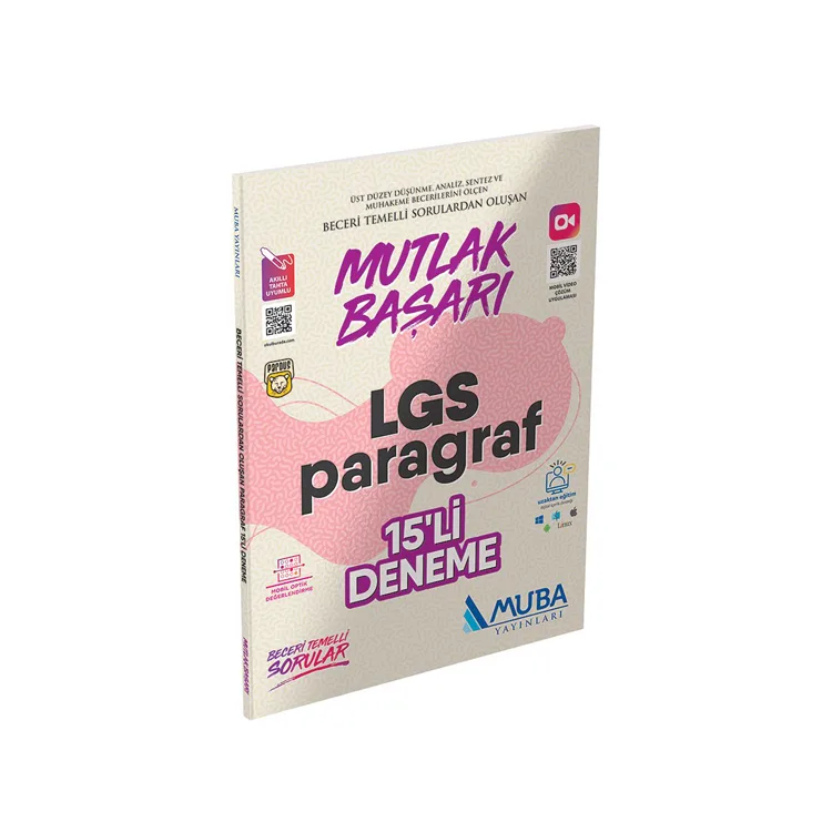 MUBA 8. SINIF LGS PARAGRAF 15'Lİ DENEME