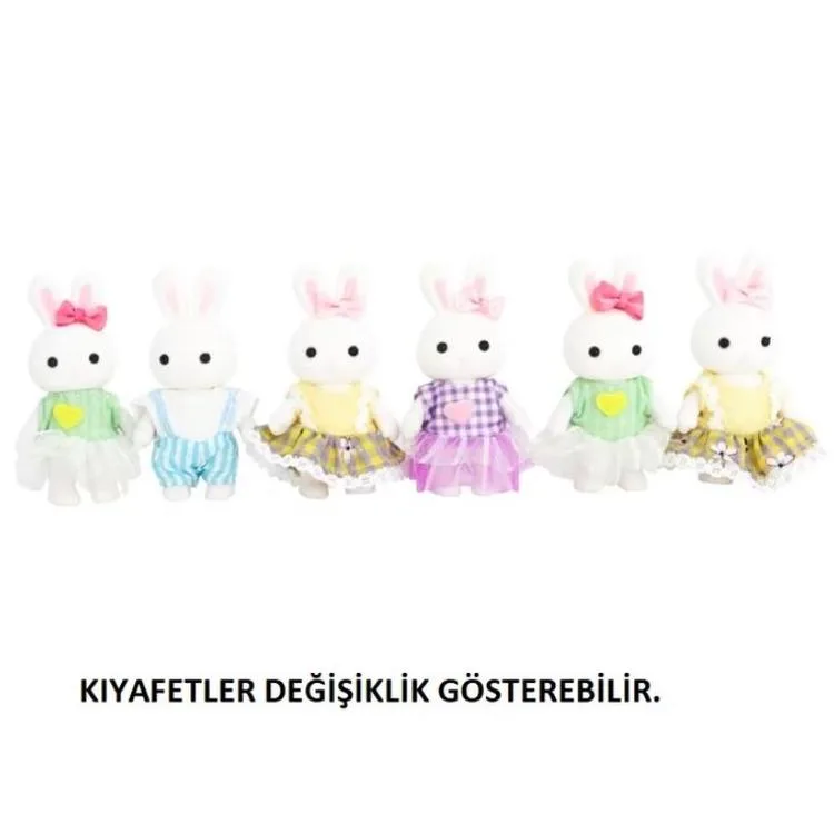 MEGA 6628 BAY DREAMY MINI AKSESUARLI TAŞINABİLİR ŞATO EV OYUN SETİ 3+