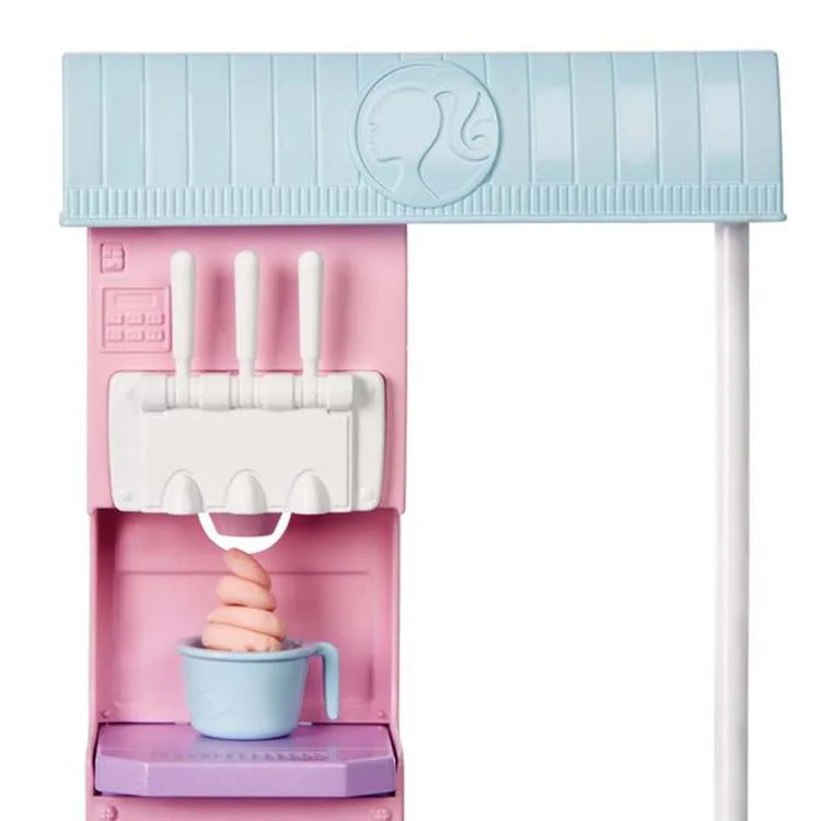 MATTEL HCN46 BARBIE DONDURMA DÜKKANI OYUN SETİ