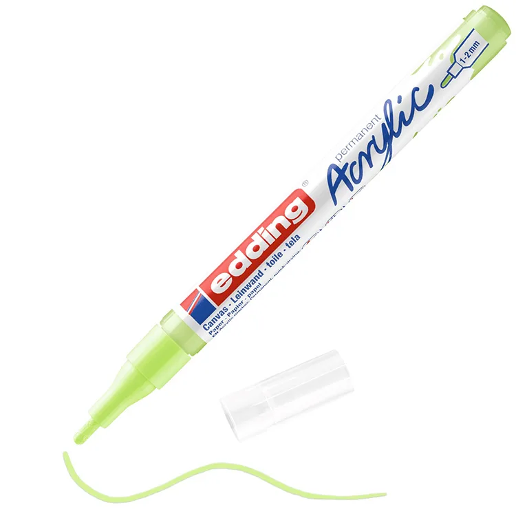 EDDING 5300 NO:917 AKRİLİK KALEM İNCE UÇLU 1-2mm PASTEL YEŞİL