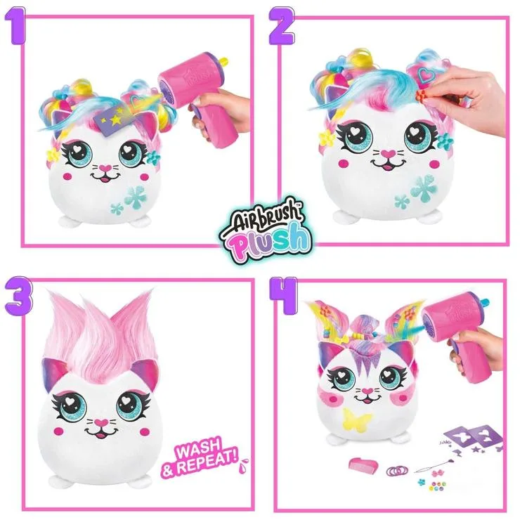 SUNMAN 3210 AİR 040 AIRBRUSH PLUSH HAİR IFFIC PELUŞ SQUISHY 6+