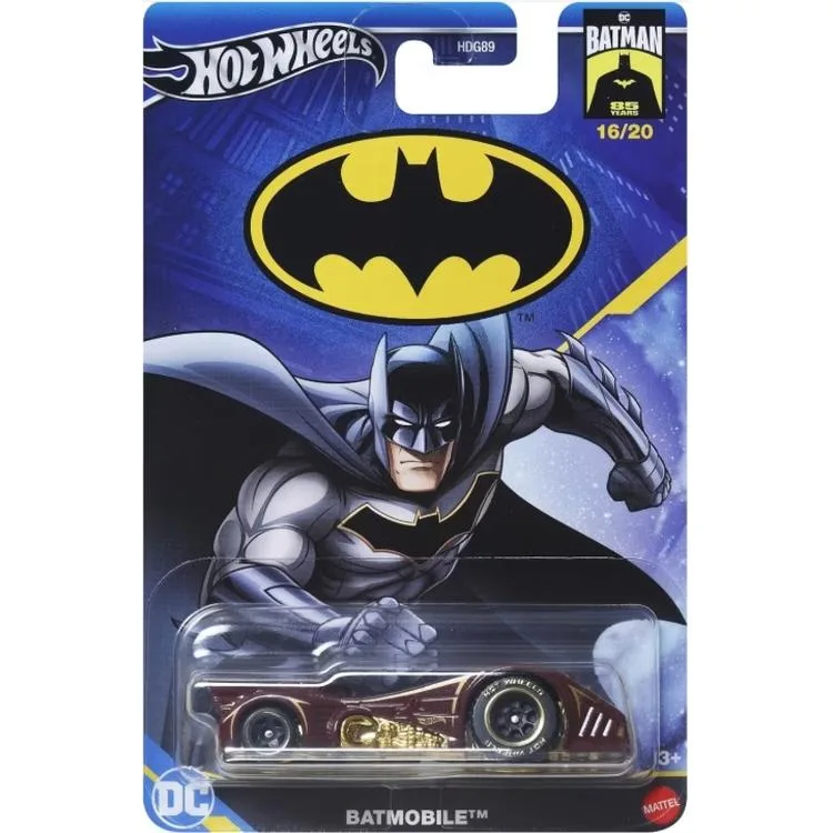 HOT WHEELS HDH89/HRW31 BATMOBILE DC BATMAN ARABALAR 3+ TEKLİ