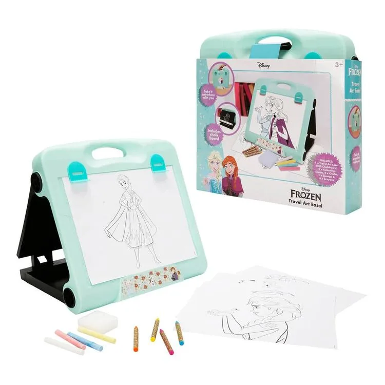 SUNMAN 1057009 SAMBRO SEYAHAT RESİM ŞÖVALESİ ÇOCUK HOBİ SETİ DISNEY FROZEN 3+