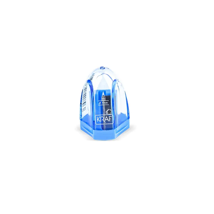 KRAF 731G TEK DELİKLİ HAZNELİ KALEMTRAŞ - (TEKLİ)