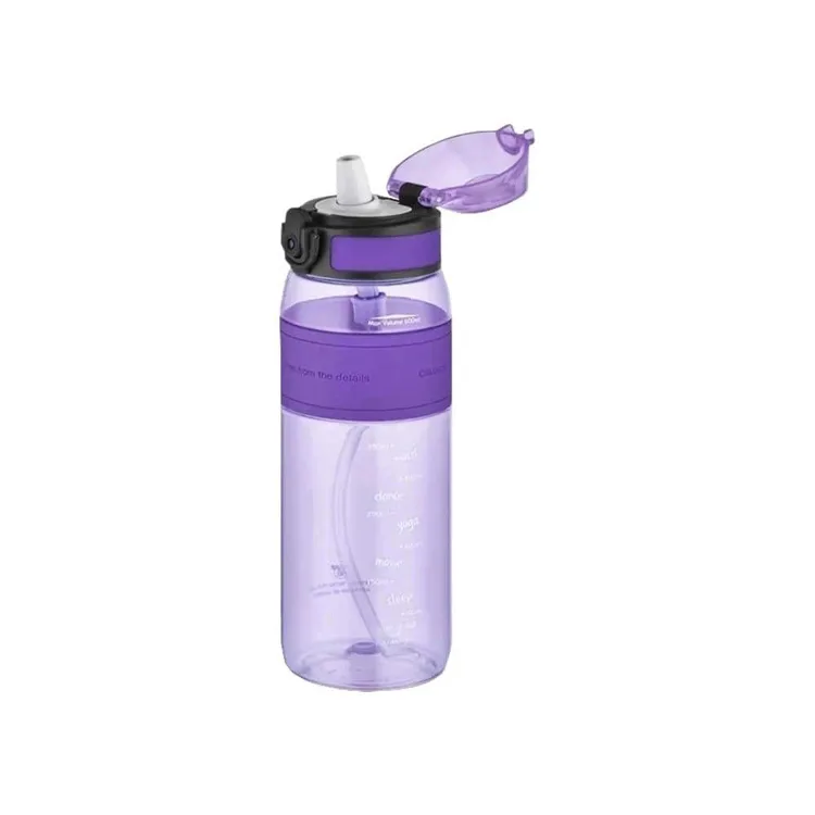 UZSPACE PİPETLİ MATARA TRITAN 4106 600 ML MOR