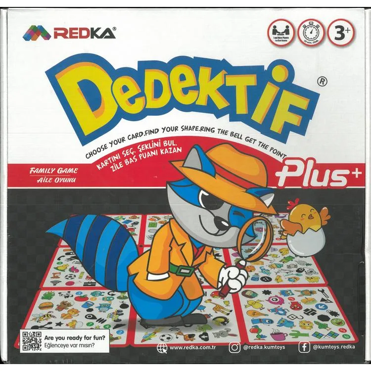 REDKA RD5317 DEDEKTİF PLUS AİLE KUTU OYUNU