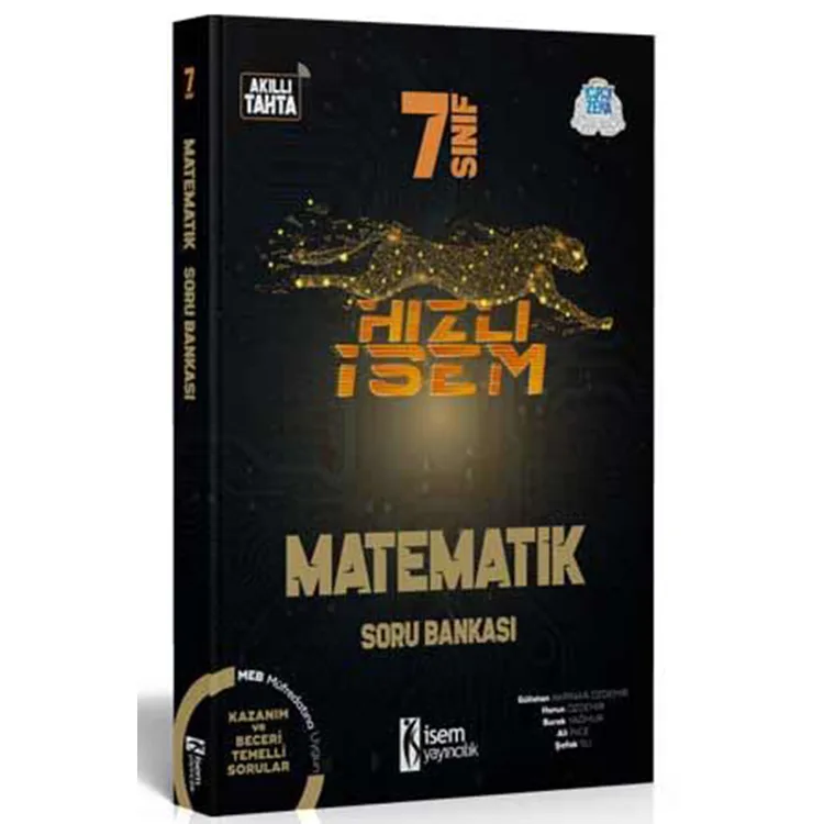 İSEM 7. SINIF HIZLI MATEMATİK SORU BANKASI