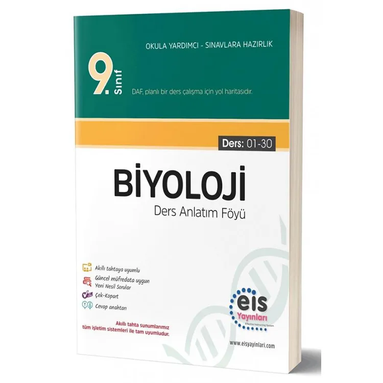 EİS 9. SINIF BİYOLOJİ DERS ANLATIM FÖYÜ