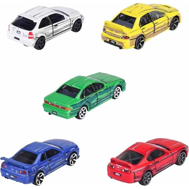 SİMBA MAJORETTE 2051031 JAPON SERİSİ 5'Lİ ARABA SETİ 1:64 3+