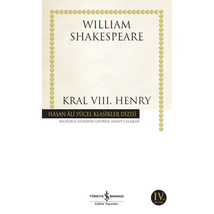 KRAL VIII. HENRY - HASAN ALİ YÜCEL KLASİKLERİ