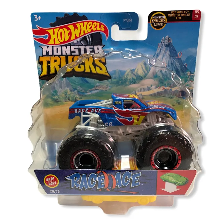 HOT WHEELS MTL-FY44 MONSTER TRUCKS 1:64 TEKLİ ARABA