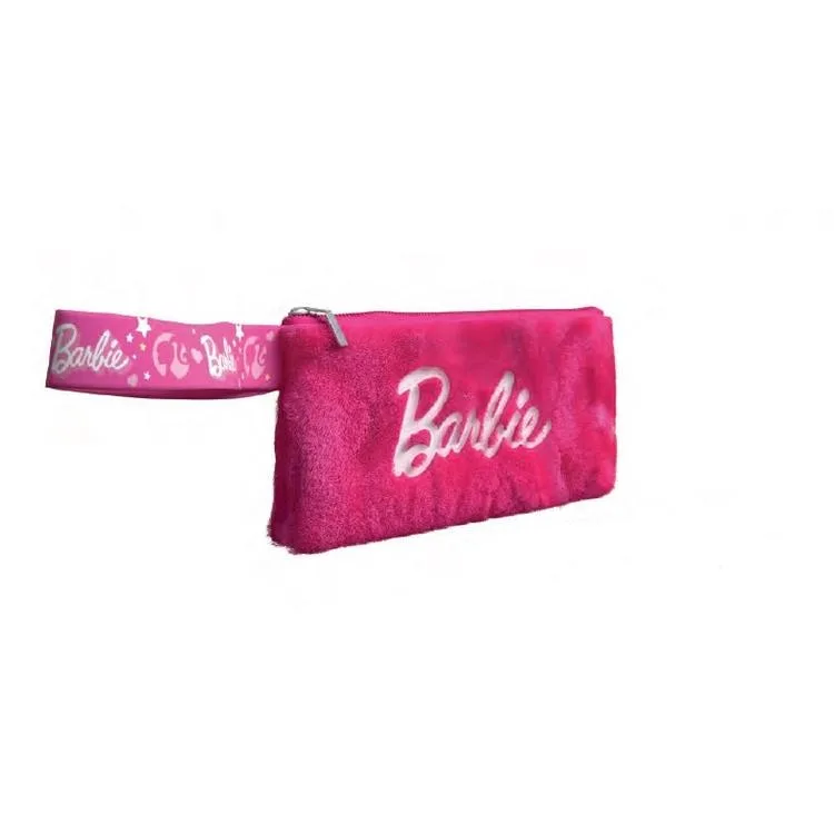 TMN 607377 BARBIE TEK BÖLMELİ KALEM (EL) ÇANTASI 3009 PEMBE