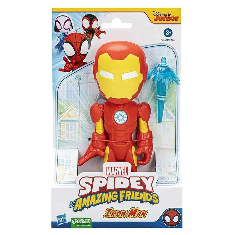 HASBRO SPIDER MAN F3711/6164 SPIDEY AND HIS AMAZING FRIENDS IRON MAN DEV FİGÜR 3+
