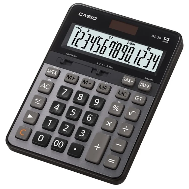 CASIO DS-3B 14 HANE HESAP MAKİNESI