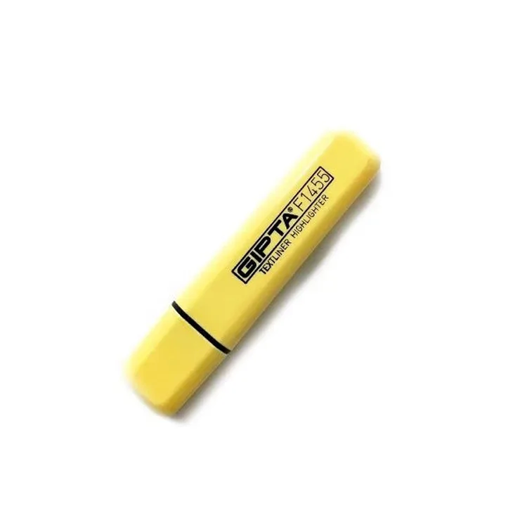 GIPTA F1455 HIGHLIGHTER FOSFORLU KALEM PASTEL SARI