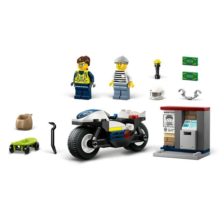 LEGO CITY 60455 POLICE MOTORCYCLE 65 PARÇA 7+