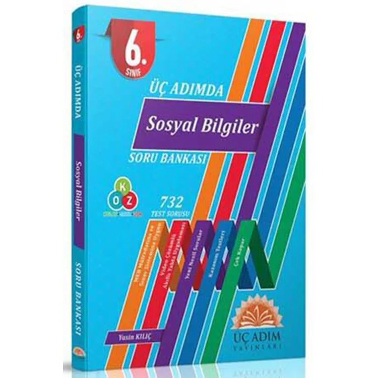 ÜÇ ADIM 6. SINIF ÜÇ ADIM'DA SOSYAL BİLGİLER SORU BANKASI