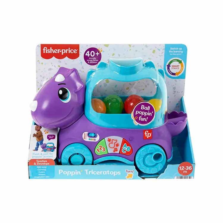 FISHER PRICE HNR55 SESLİ VE IŞIKLI EĞLENCELİ DİNOZOR