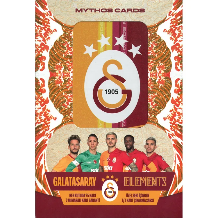 MYTHOS GALATASARAY 2023-2024 SEZONU ELEMENTS SERİSİ METAL KUTU