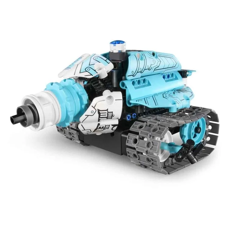 SUNMAN İM. MASTER NO.8028 UZAKTAN KUMANDALI R/C 2.4GHz ROBOT ARABA MAVİ 3IN1 LEGO YAPIM SETİ 398 PARÇA 6+