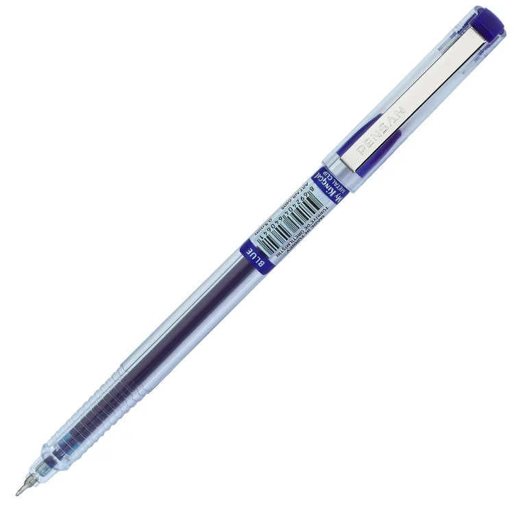 PENSAN MY-KING METAL KLİPSLİ İĞNE UÇLU JEL KALEM 0.5mm MAVİ