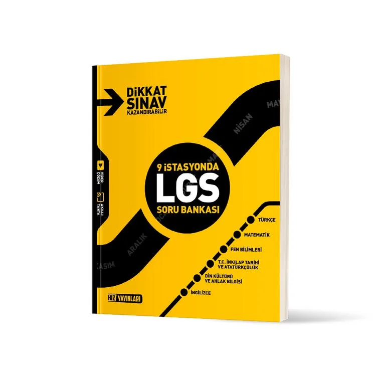 HIZ 8.SINIF 9 İSTASYONDA LGS SORU BANKASI