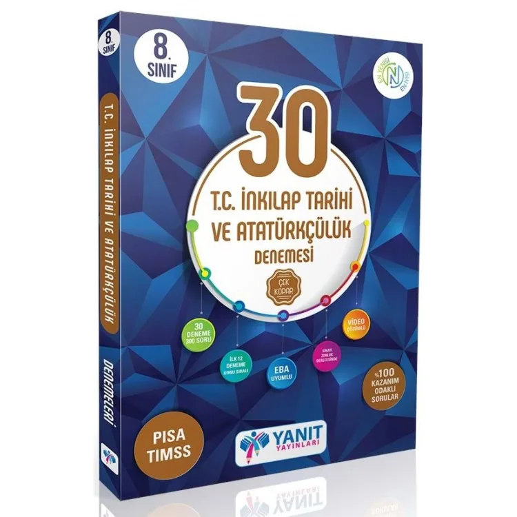 YANIT 8. SINIF İNKILAP TARİHİ VE ATATÜRKÇÜLÜK 30'lu DENEMELERİ