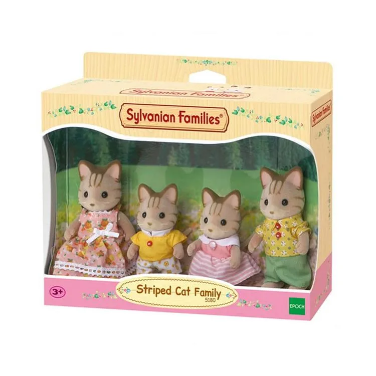 ADORE ESF5180 SYLVANIAN FAMILIES ÇİZGİLİ KEDİ AİLESİ 3+