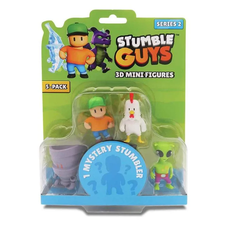 GIOCHI TUY14000 DIRAMIX STUMBLE GUYS S2 5'Lİ MİNİ FİGÜR 4+
