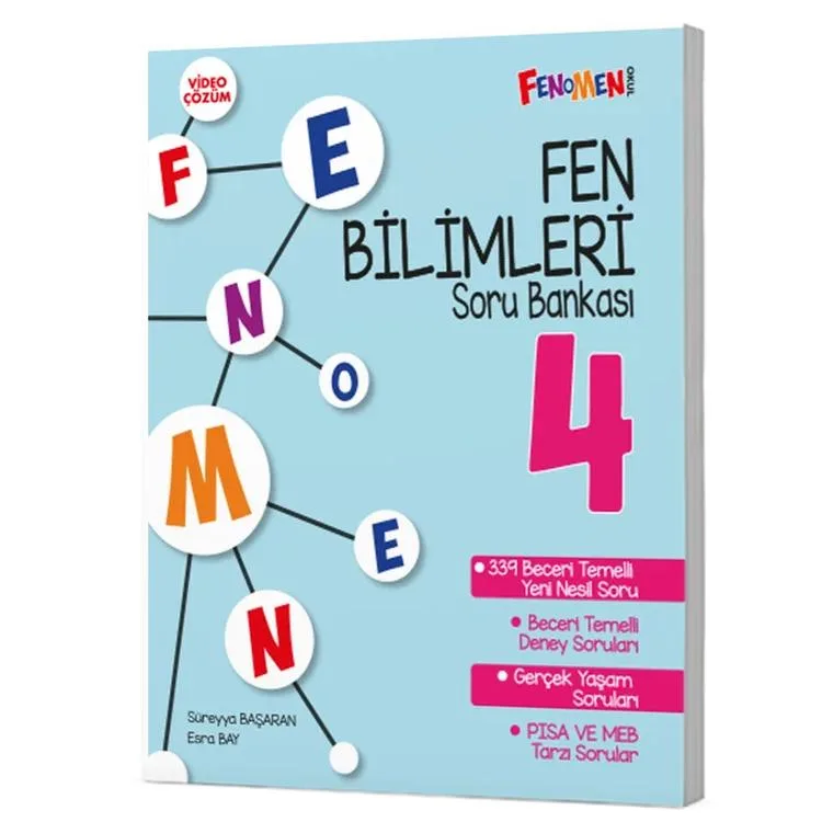 FENOMEN 4. SINIF FEN BİLİMLERİ SORU BANKASI