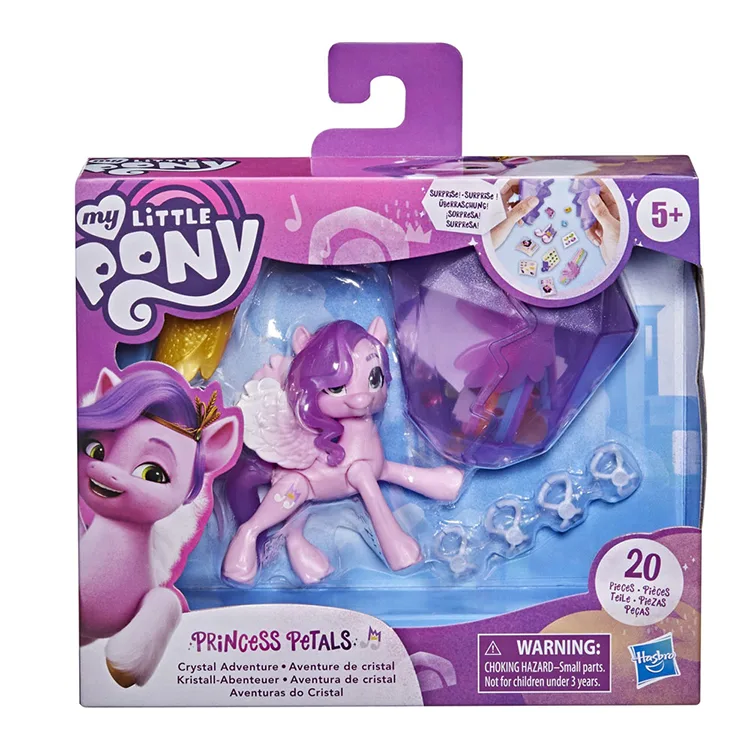 MY LITTLE PONY F2453/F1785 YENİ BİR NESİL KRİSTAL MACERA PONY FİGÜR PRINCESS PETALS