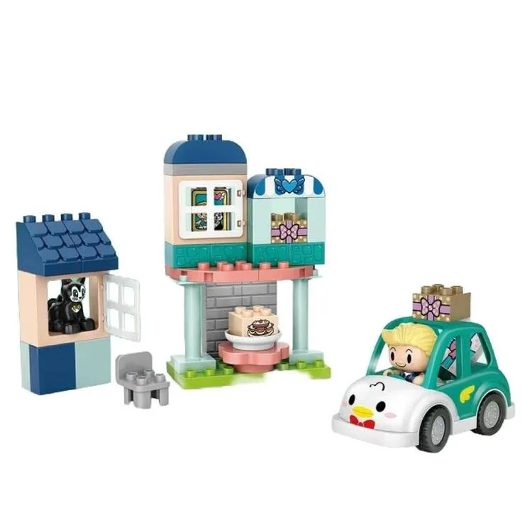 VAGONLIFE LOZ 6004 JUNIOR DOĞUM GÜNÜ PARTİSİ 60 PARÇA BLOCK OYUNCAK 3+