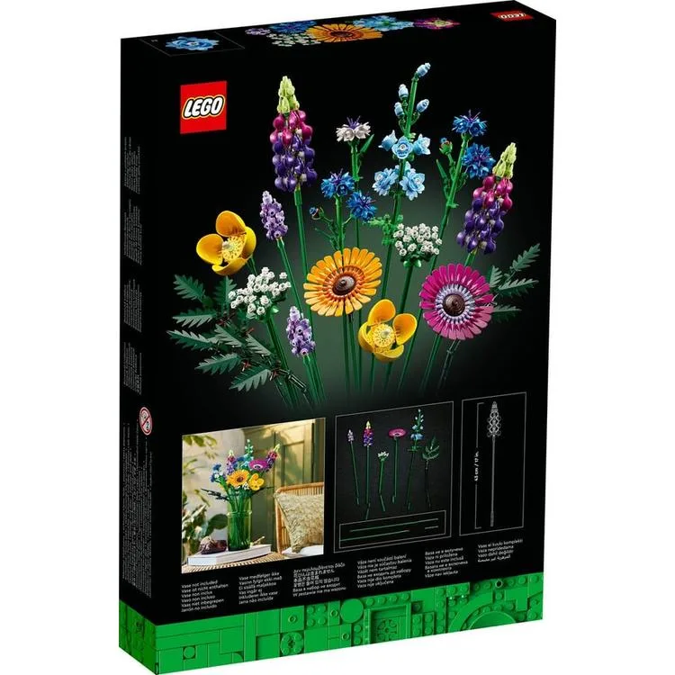 LEGO 10313 BOTANICAL KIR ÇİÇEKLERİ BUKETİ 939 PARÇA 18+