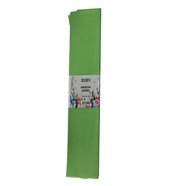 ZİZU DK1225 KRAPON KAĞIDI 50x200cm AÇIK YEŞİL - TEKLİ