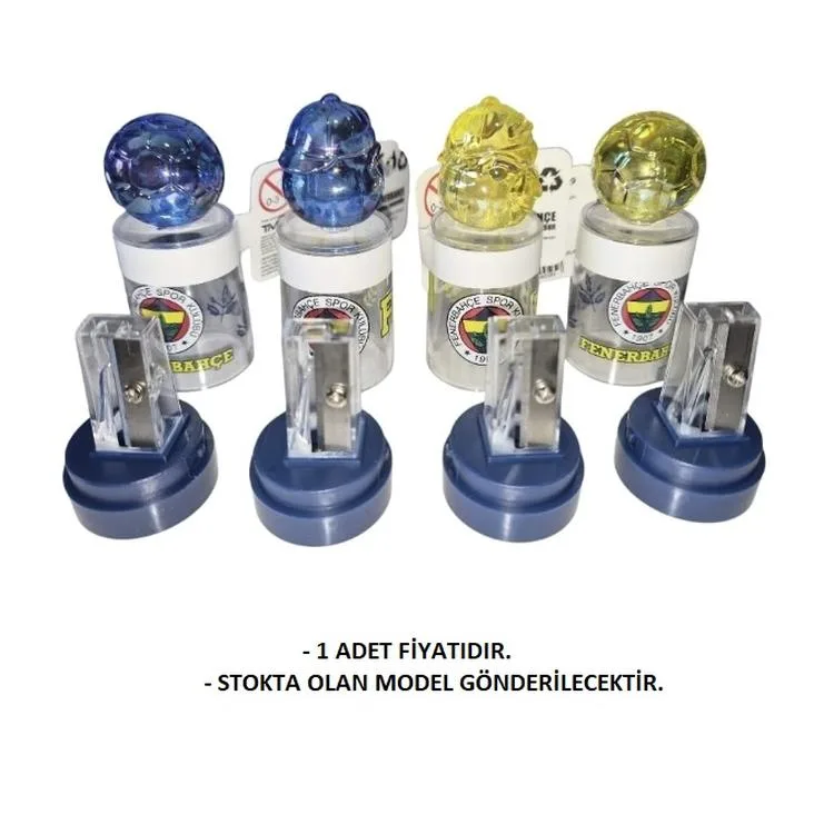 TMN 718600 BEŞİKTAŞ 3D FİGÜRLÜ YUVARLAK TÜP TEK GÖZLÜ KALEMTRAŞ - (TEKLİ)