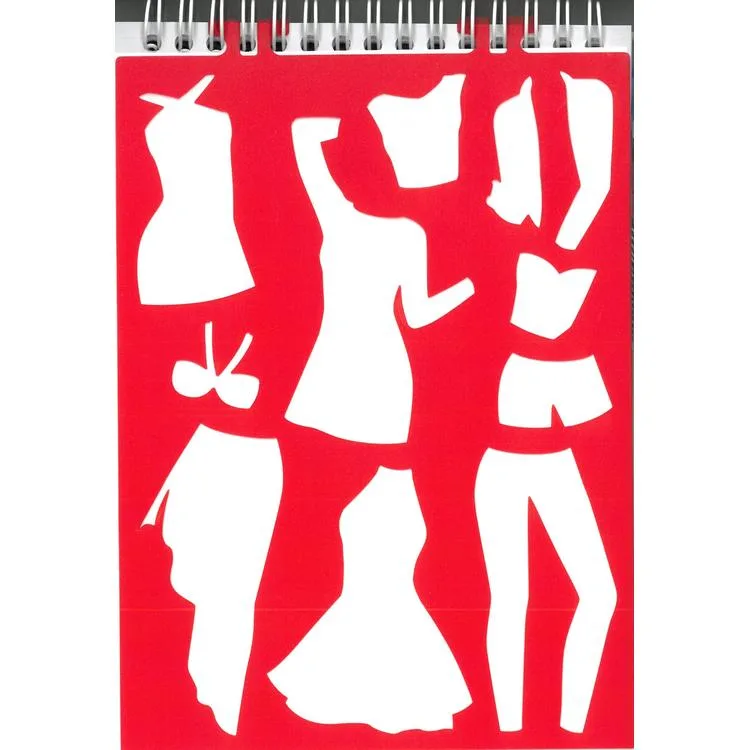 GIPTA STYLE ON K9006 STICKERLI MODA TASARIM DEFTERİ 14X20 SKETCH BOOK