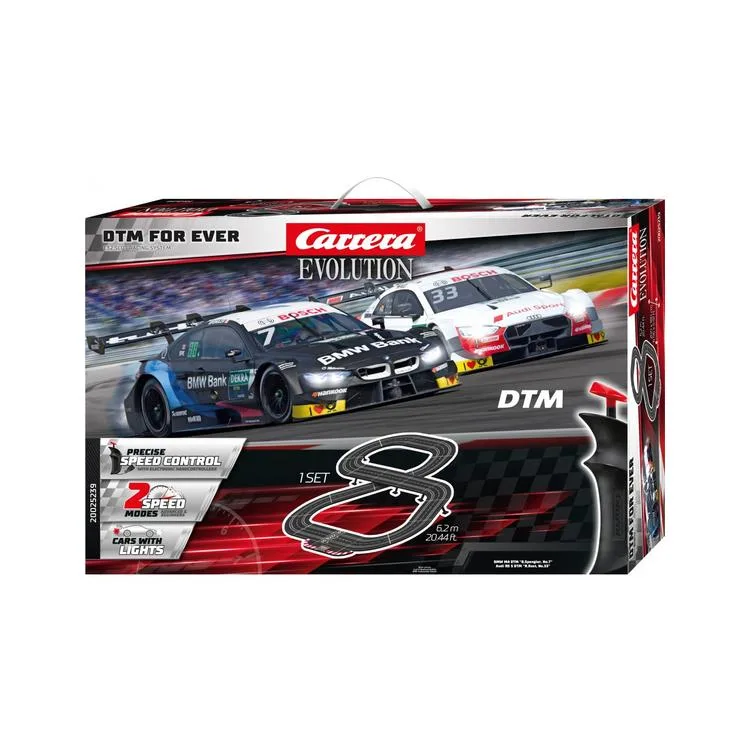 ADORE 25239 CARRERA EVOLUTION DTM FOR EVER KUMANDALI 2 ARAÇLI YARIŞ PİSTİ