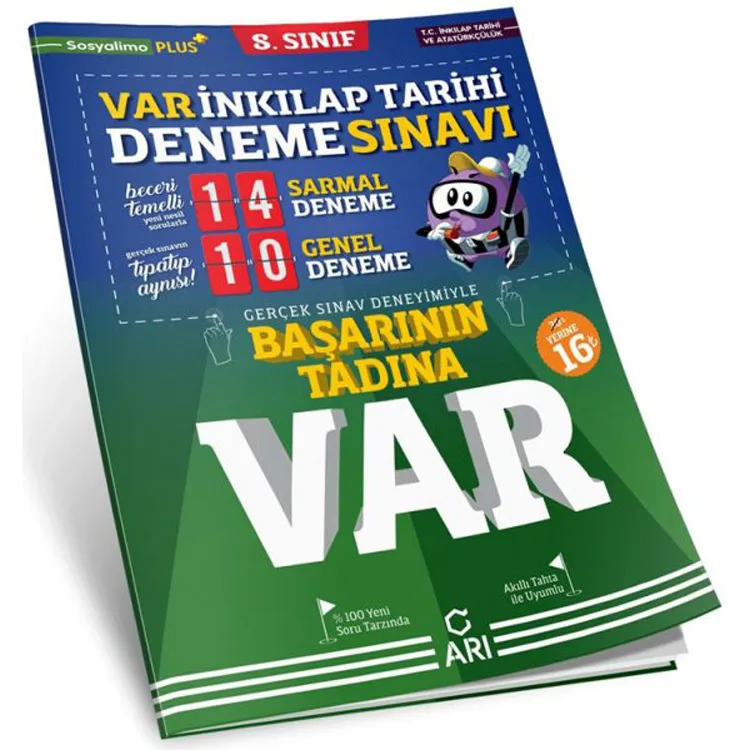 ARI 8. SINIF T.C İNKİLAP TARİHİ VE ATATÜRKÇÜLÜK VAR DENEME SINAVI
