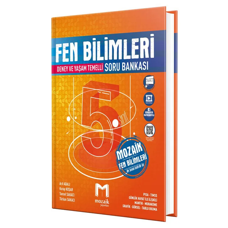 MOZAİK YAYINLARI 5. SINIF FEN BİLİMLERİ SORU BANKASI