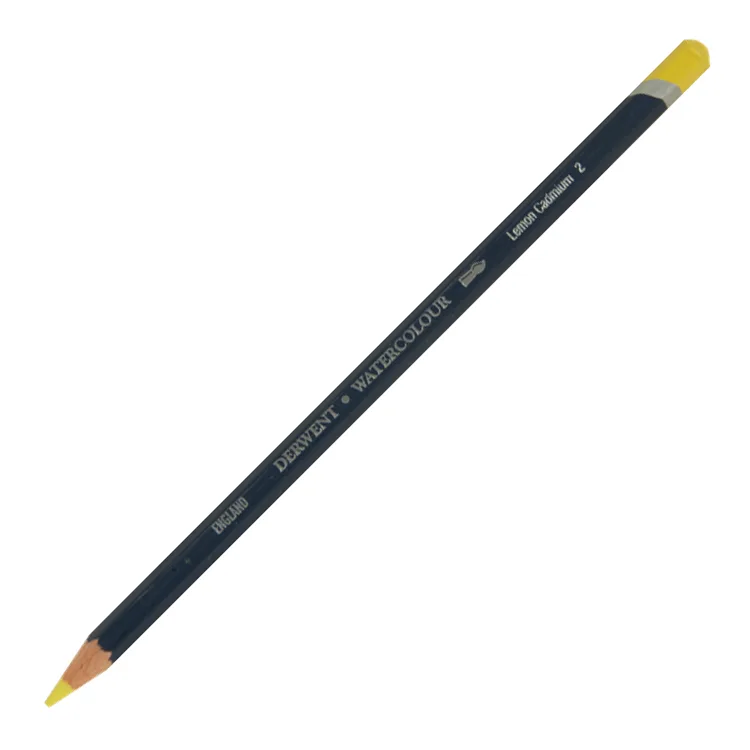 DERWENT NEW WATERCOLOUR PENCIL- SULUBOYA KALEMİ- LEMON CADMIUM 2