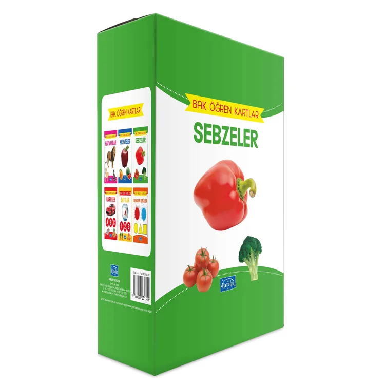 BAK ÖĞREN KARTLAR - SEBZELER