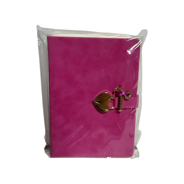 VICTORIA'S JOURNALS 1241-1905 HUSH HUSH KİLİTLİ 13x18cm 80gr.160YP.ÇİZGİLİ DEFTER - FUŞYA