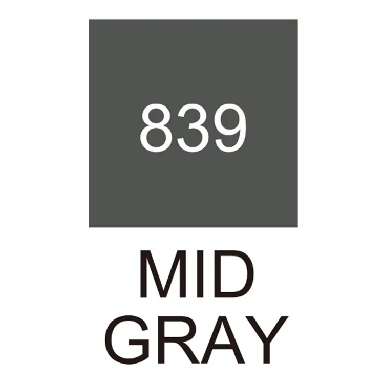 ZIG KURECOLOR KC-3000 839 (838) TWIN S MARKER KALEM MID GRAY