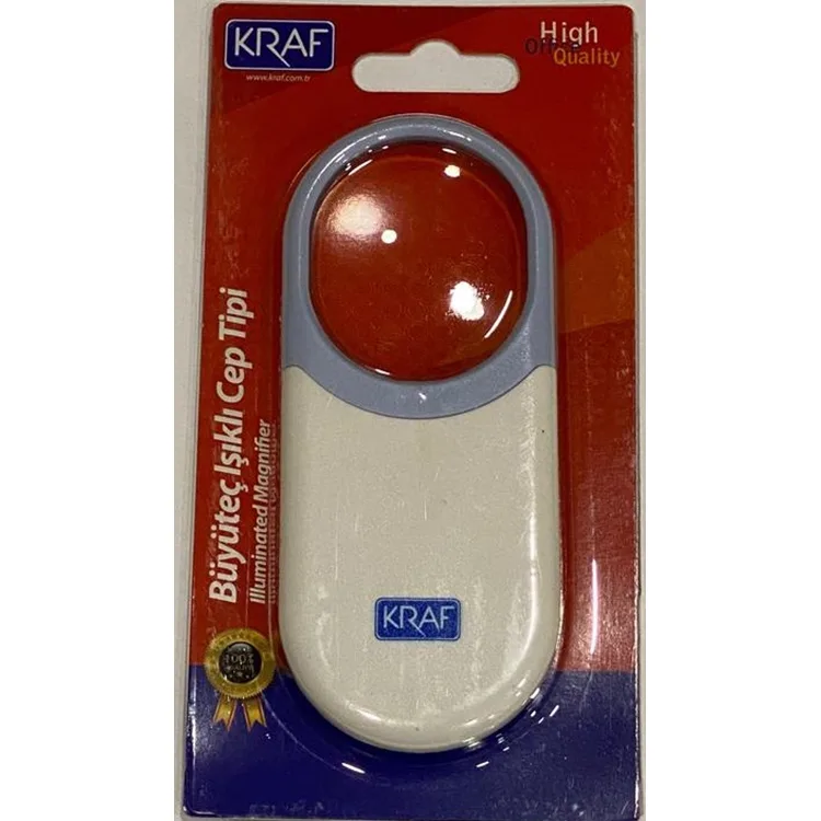 KRAF IŞIKLI CEP TİPİ BÜYÜTEÇ 311G