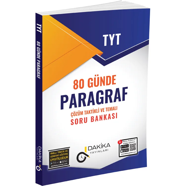 DAKİKA TYT 80 GÜNDE PARAFRAF SORU BANKASI